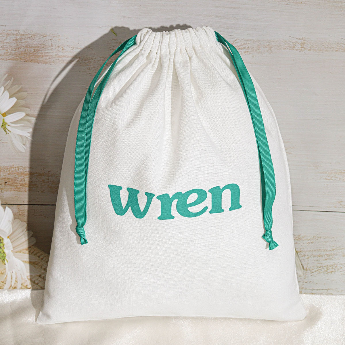 Custom Logo Printed Large Cotton Canvas Drawstring Bag Eco-Friendly Storage Laundry Shopping Bag Durable Canvas Packing Pouch