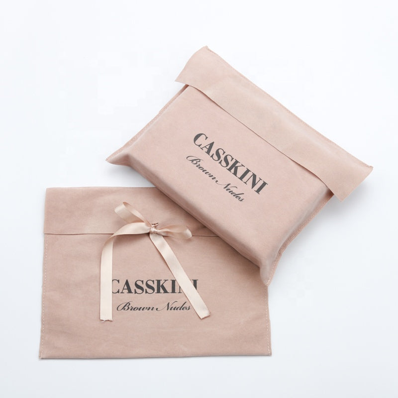 Custom Logo Printed Cotton Linen Cosmetic Drawstring Bag Organic Muslin Makeup Skincare Gift Cotton Pouch