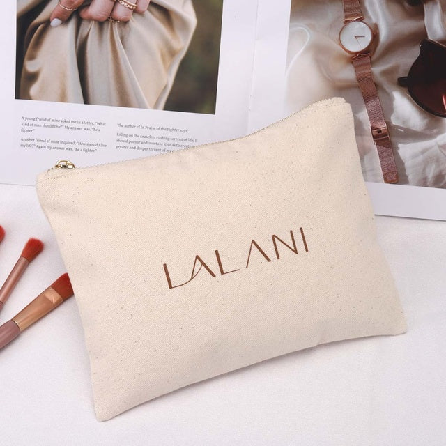 Custom Logo Printed Pink Cotton Twill Envelope Dust Bag