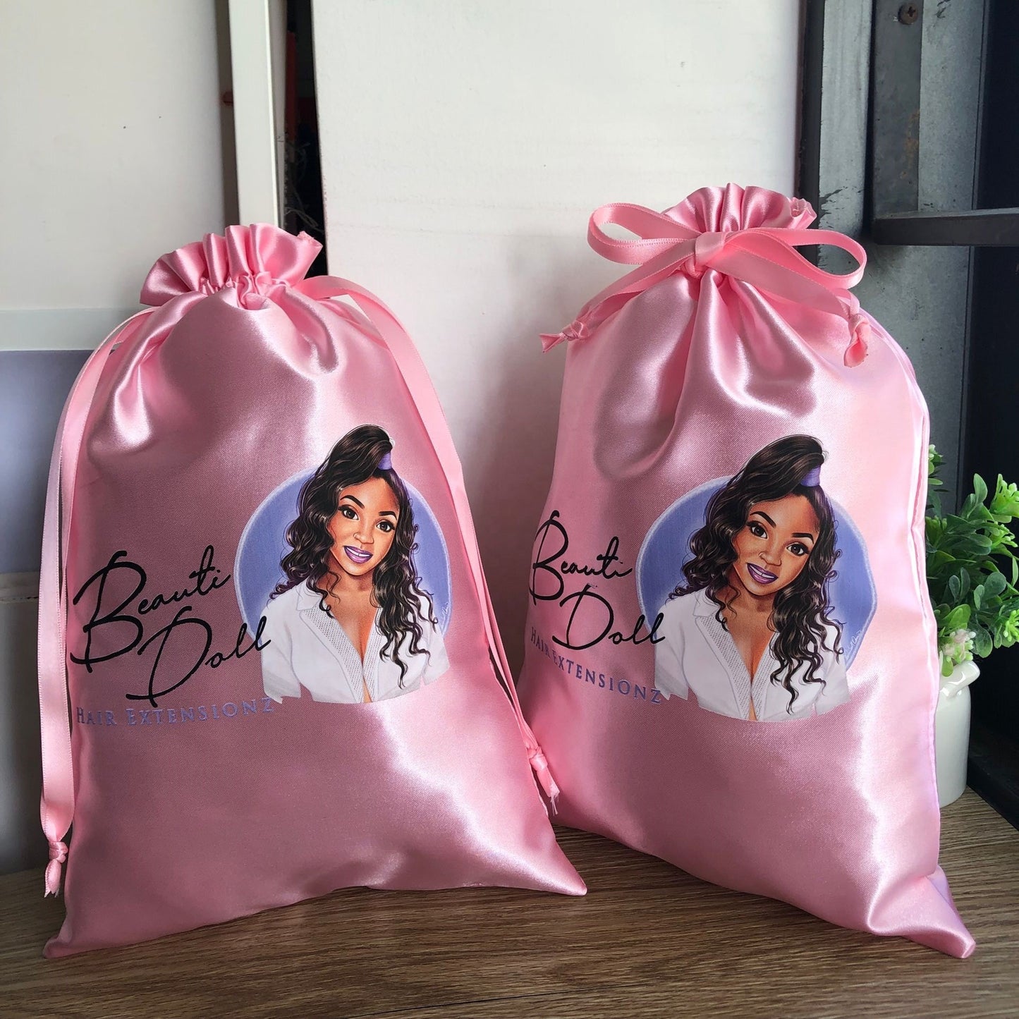 Solid Recyclable Round Bottom Canvas Gift Drawstring Handle Bag Custom Logo Printed Cute Bento Snacks Candy Storage Cotton Pouch