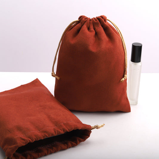 ODM Factory Suede Dust Shoe Wallet Handbag Packaging Drawstring Bag